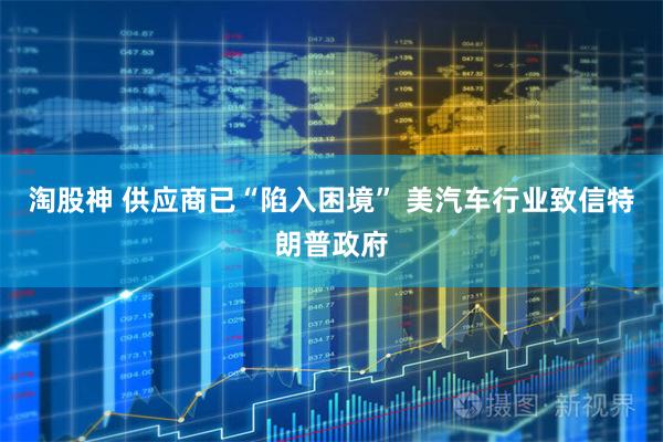 淘股神 供应商已“陷入困境” 美汽车行业致信特朗普政府